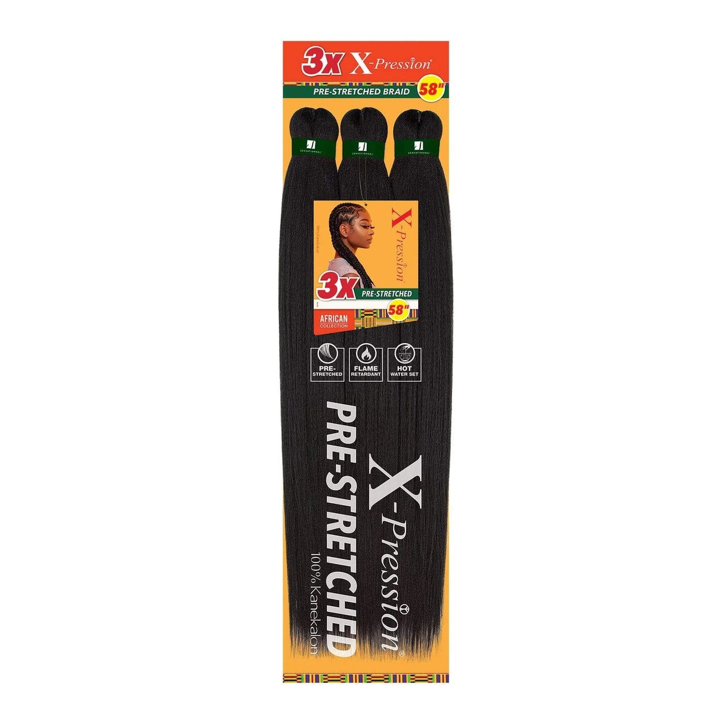 3X Xpressions Pre-stretched braid